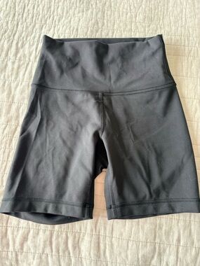 lululemon athletica Black High-Rise Bike Shorts